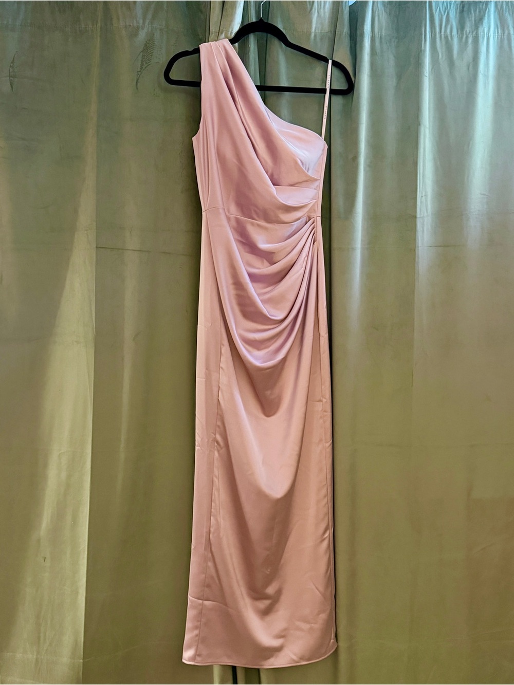 Dessy Group - After Six Malin 6927 One-Shoulder Dress in Ballet Pink
